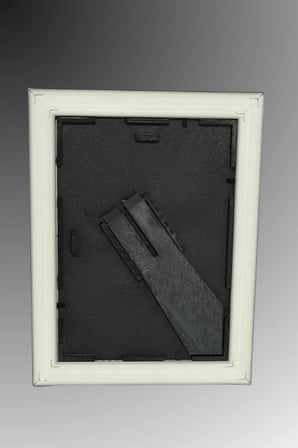 Dekoratif Lüks Antik 13x18 Gold Lacivert Plastik Fotoğraf Çerçevesi