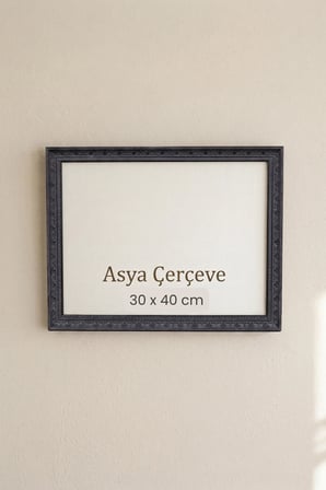 30 x 40 cm İstanbul Serisi İşlemeli Camlı Oda Mutfak Salon Koridor Poster ve Resim Çerçevesi