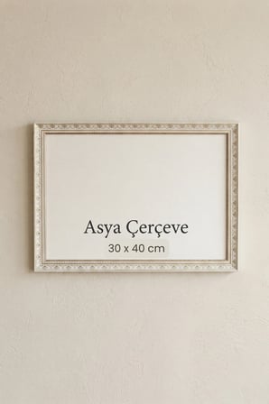 30 x 40 cm İstanbul Serisi İşlemeli Camlı Oda Mutfak Salon Koridor Poster ve Resim Çerçevesi