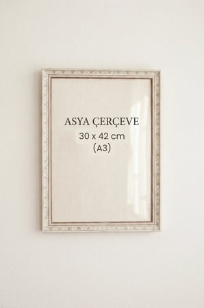 30 x 42 cm (A3 ebat) İstanbul Serisi İşlemeli Camlı Oda Mutfak Salon Koridor Poster ve Resim Çerçevesi