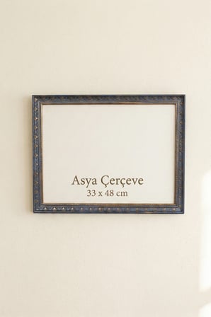 33 x 48 cm İstanbul Serisi İşlemeli Camlı Oda Mutfak Salon Koridor Avukat Ruhsatnamesi Poster ve Resim Çerçevesi