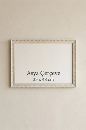 33 x 48 cm İstanbul Serisi İşlemeli Camlı Oda Mutfak Salon Koridor Avukat Ruhsatnamesi Poster ve Resim Çerçevesi