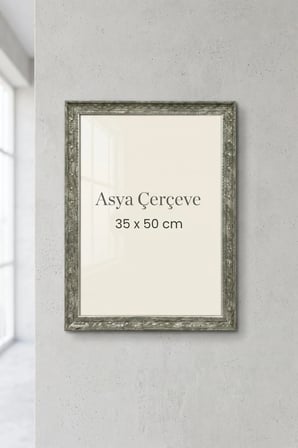 35 x 50 cm İstanbul Serisi İşlemeli Camlı Oda Mutfak Salon Koridor Poster ve Resim Çerçevesi