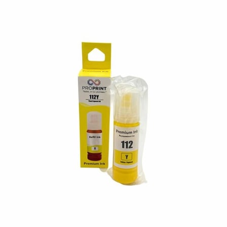 ProPrint Epson 112 Sarı Muadil Mürekkep L11160 L15150 L15160 L6460 L6490 L6550 L6570 M15140 L15180 L6580 M15180 