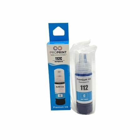 ProPrint Epson 112 Mavi Muadil Mürekkep L11160 L15150 L15160 L6460 L6490 L6550 L6570 M15140 L15180 L6580 M15180
