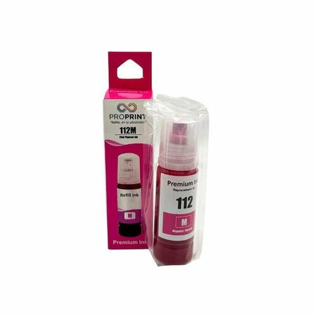 ProPrint Epson 112 Kırmızı Muadil Mürekkep L11160 L15150 L15160 L6460 L6490 L6550 L6570 M15140 L15180 L6580 M15180