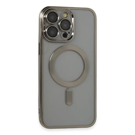 Apple Uyumlu İphone Pro Max Kılıf Kross Magneticsafe Kapak - Titan Gri