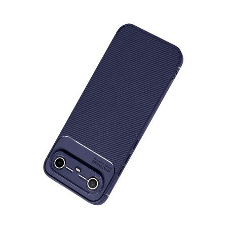 Tecno Spark Slim 5g Auto Focus Karbon Kapak - Lacivert