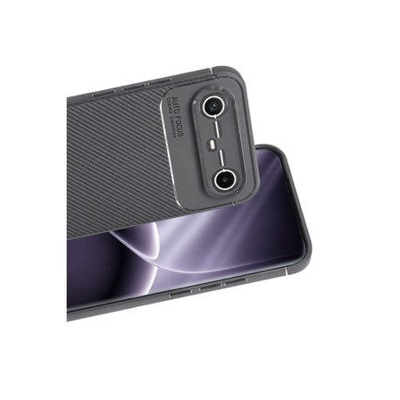 Tecno Spark Slim 5g Auto Focus Karbon Kapak - Gri
