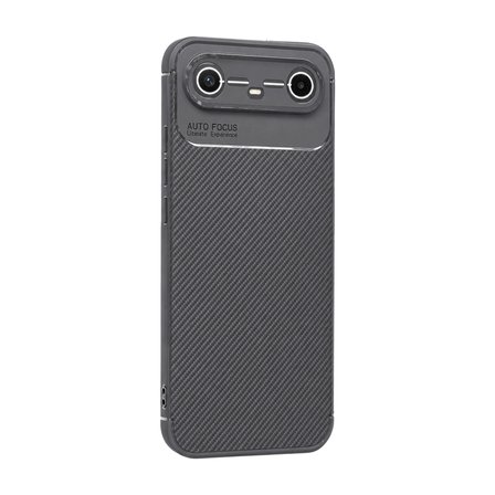 Tecno Spark Slim 5g Auto Focus Karbon Kapak - Gri