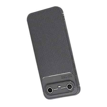 Tecno Spark Slim 5g Auto Focus Karbon Kapak - Gri
