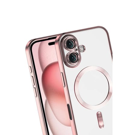 Apple Uyumlu İphone Kross Magneticsafe Kapak - Rose