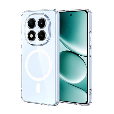 Xiaomi Redmi Note 15 Pro 5g Combo Sert Şeffaf Magsafe Kapak - Şeffaf