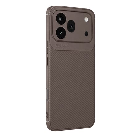 Huawei Honor  Pro Auto Focus Karbon Kapak - Gri