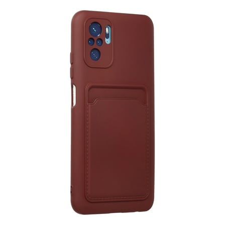 Xiaomi Redmi Note s Kılıf Kelvin Kartvizitli Silikon - Bordo