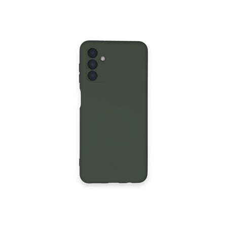 Samsung Galaxy A g Kılıf Nano İçi Kadife Silikon - Koyu Yeşil