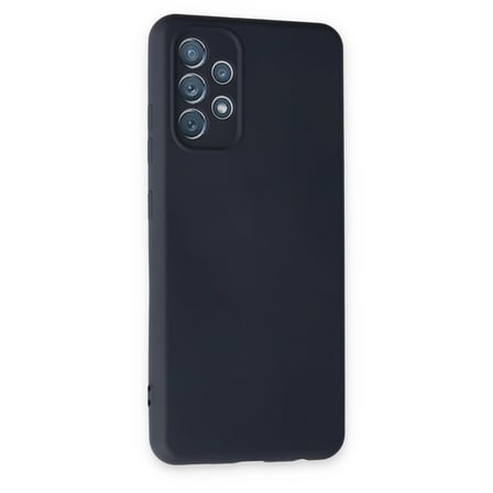 Samsung Galaxy A g Kılıf Nano İçi Kadife Silikon - Lacivert