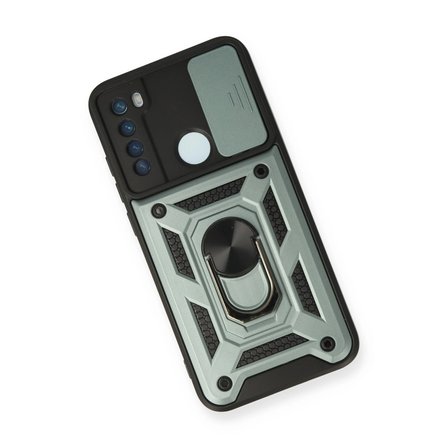 Xiaomi Redmi Note  Kılıf Pars Lens Yüzüklü Silikon - Yeşil