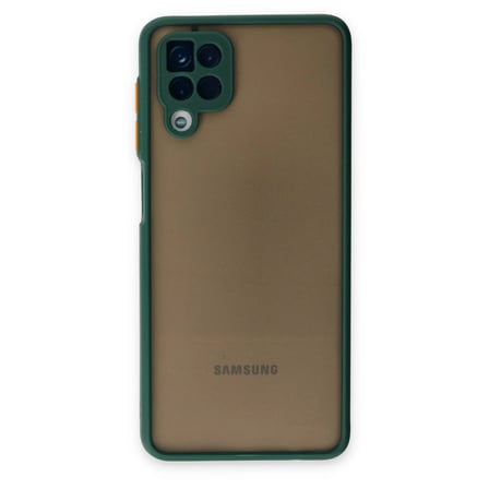 Samsung Galaxy A Kılıf Montreal Silikon Kapak - Yeşil