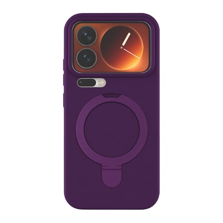 Xiaomi Mi 17 Pro Regal Magsafe Standlı Kapak - Derin Mor