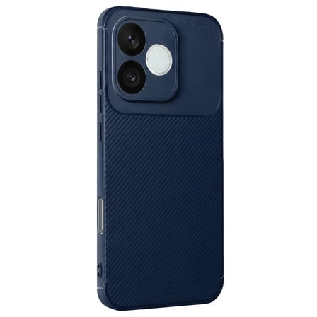 Huawei Honor  Lite Auto Focus Karbon Kapak - Lacivert
