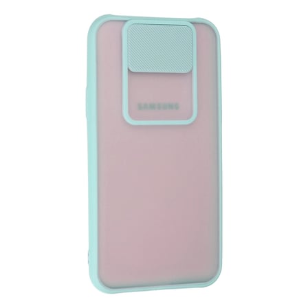 Samsung Uyumlu Galaxy J Kılıf Palm Buzlu Kamera Sürgülü Silikon - Turkuaz