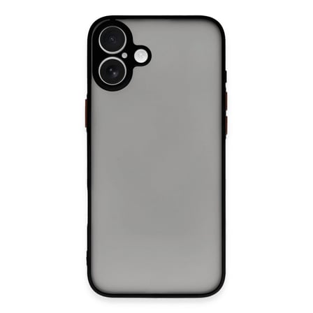 Apple Uyumlu İphone Kılıf Montreal Silikon Kapak - Siyah