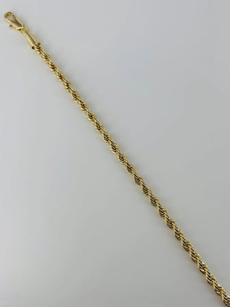 Zirkon Taşlı Pirinç Bileklikler 19 Cm  - Kbl0377