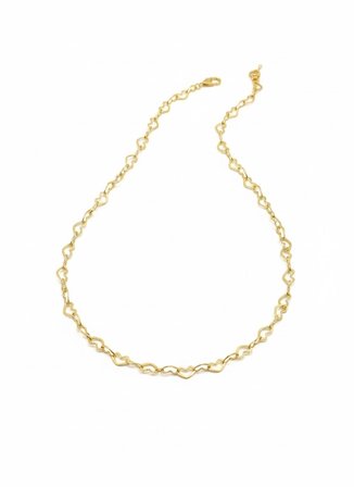 Kaplama Zincir Pirinç   Cm Kolye Zincir 60 Cm - Kl0249