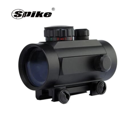 Tactical 1x40mm Red & Green Dot Sight  Geniş Görüş Açısı, Taktik Reflex Nişangâh  11mm