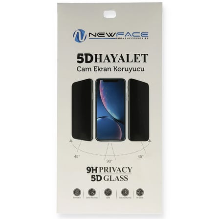 Huawei P20 Lite 5d Hayalet Cam Ekran Koruyucu
