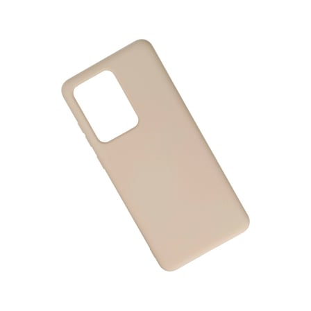 Samsung Uyumlu Galaxy S20 Ultra Kılıf Nano İçi Kadife Silikon - Pudra