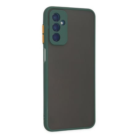 Samsung Galaxy M13 Kılıf Montreal Silikon Kapak - Yeşil