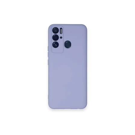 Tecno Pova Neo Kılıf Nano İçi Kadife Silikon - Lila