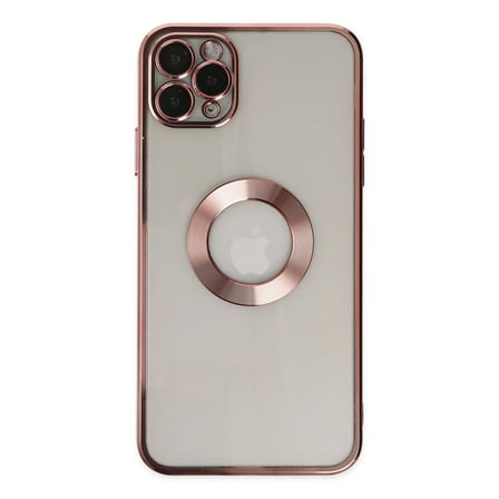 Apple Uyumlu İphone 11 Pro Kılıf Slot Silikon - Rose Gold
