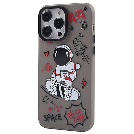 Apple Uyumlu İphone 14 Pro Max Kılıf Prada Desenli Kapak - Prada Siyah - 1