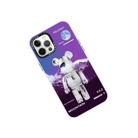 Apple İphone 12 Pro Max Kılıf Estoril Desenli Kapak - Estoril - 8