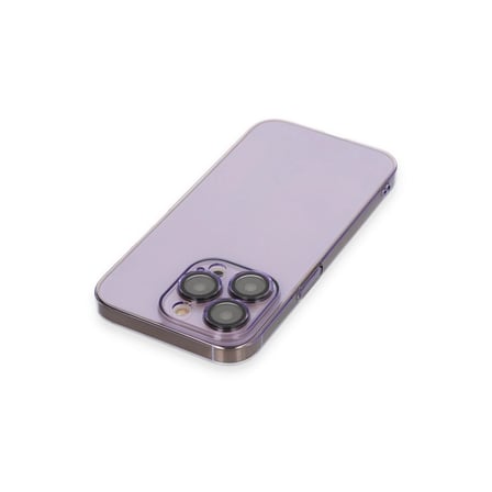 Apple İphone 13 Pro Max Kılıf Armada Lensli Kapak - Lila