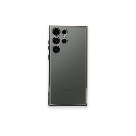 Samsung Uyumlu Galaxy S23 Ultra Kılıf Razer Lensli Silikon - Gold