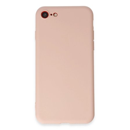 Apple İphone 7 Kılıf First Silikon - Pudra