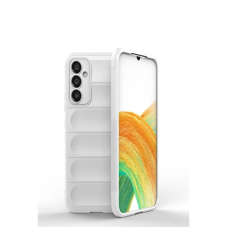 Samsung Galaxy M34 5g Kılıf Optimum Silikon - Krem