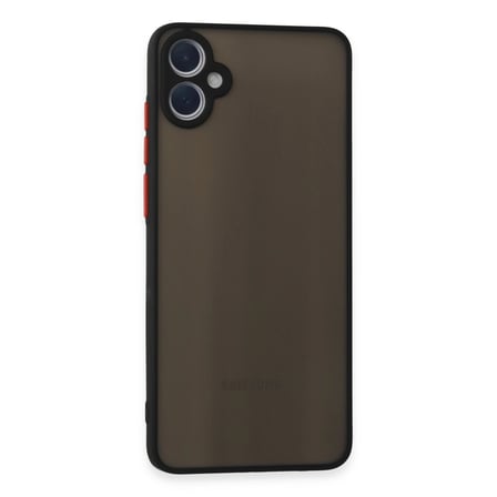 Samsung Uyumlu Galaxy A05 Kılıf Montreal Silikon Kapak - Siyah