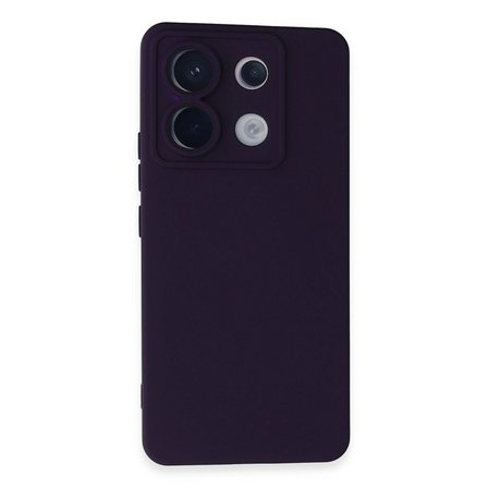 Xiaomi Redmi Note 13 Pro 5g Kılıf Nano İçi Kadife Silikon - Mor