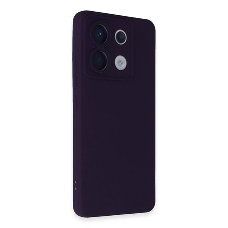 Xiaomi Redmi Note 13 Pro 5g Kılıf Nano İçi Kadife Silikon - Mor