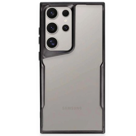 Samsung Galaxy S24 Ultra Kılıf Boyi Silikon Kapak - Siyah