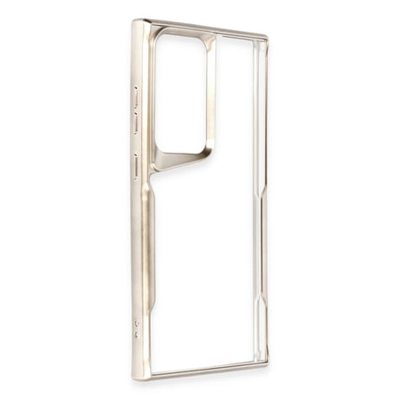 Samsung Galaxy S24 Ultra Kılıf Boyi Silikon Kapak - Titan Gri