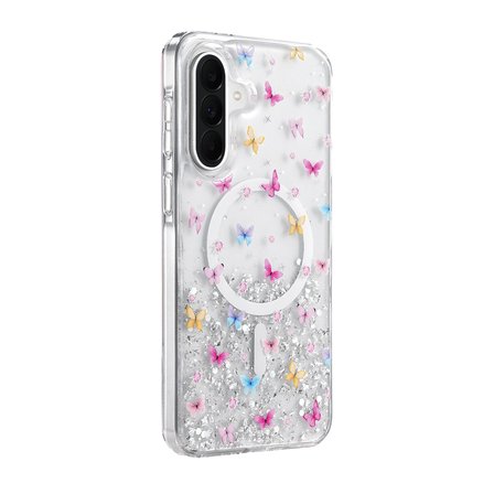 Onegif Samsung Galaxy A56 Misk Simli Magsafe Kapak - Desen 4