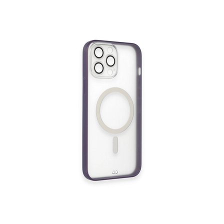 Apple İphone 14 Pro Max Kılıf Grand Magneticsafe Kapak - Mor