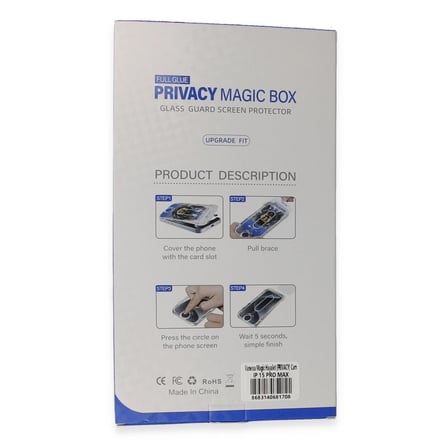 Apple İphone 15 Pro Max Vanessa Magic Hayalet Cam
