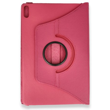 Huawei Honor Pad X8a Kılıf 360 Tablet Deri Kılıf - Pembe